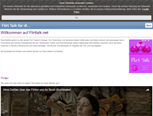 Tablet Screenshot of flirttalk.net